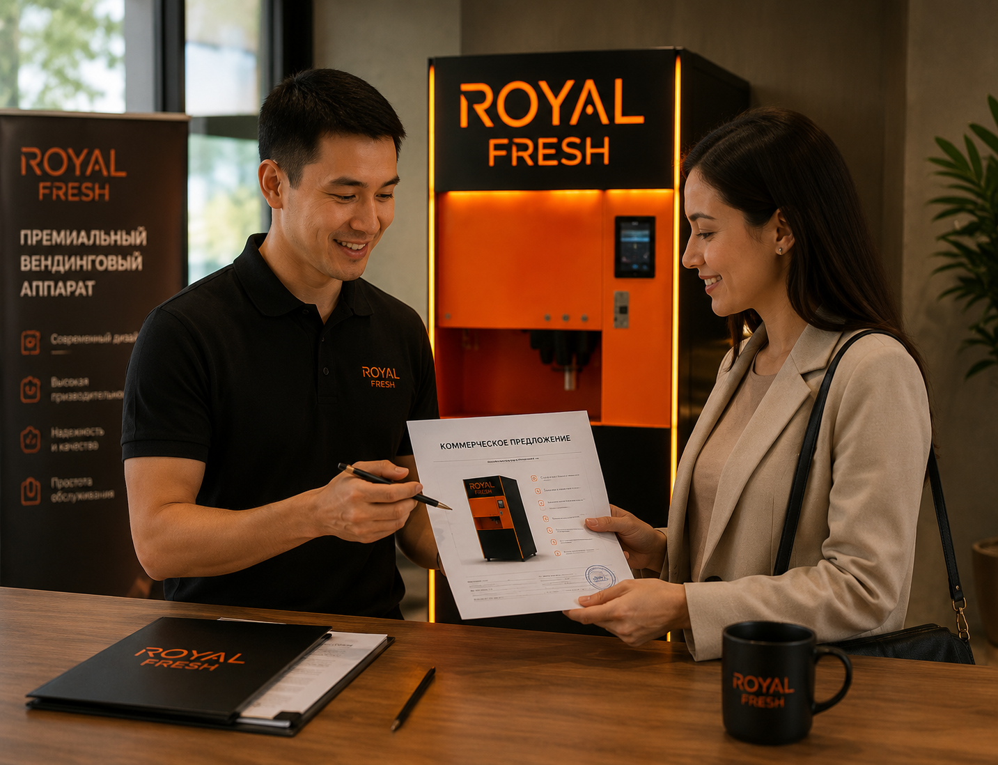 Royal Fresh вендинг аппараты