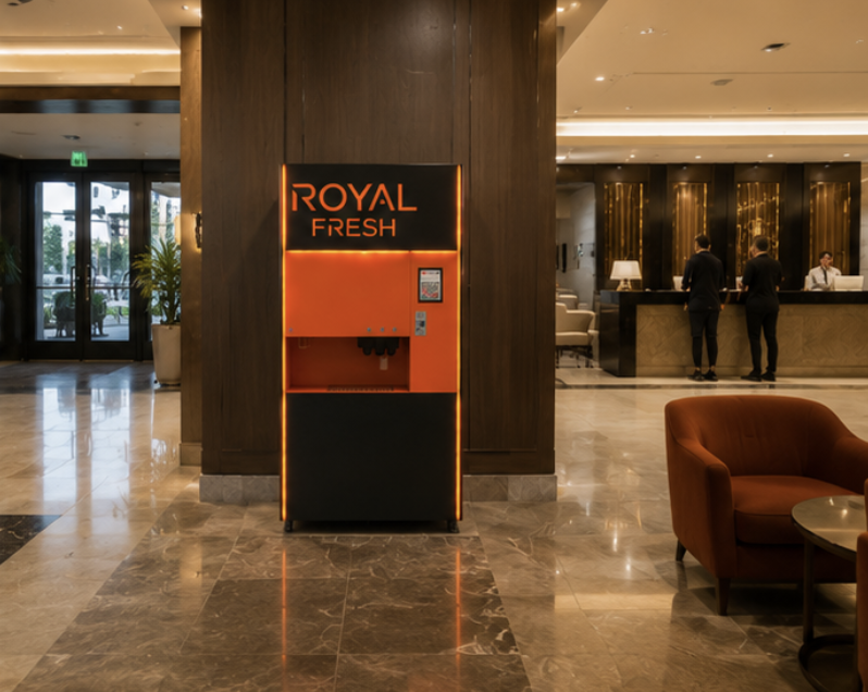 Royal Fresh vending machine